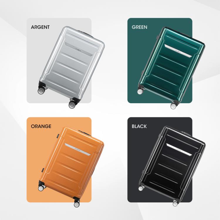 新秀丽 【轻盈耐用】高颜值旅行箱商务拉杆箱大容量行李箱男女密码箱 06Q