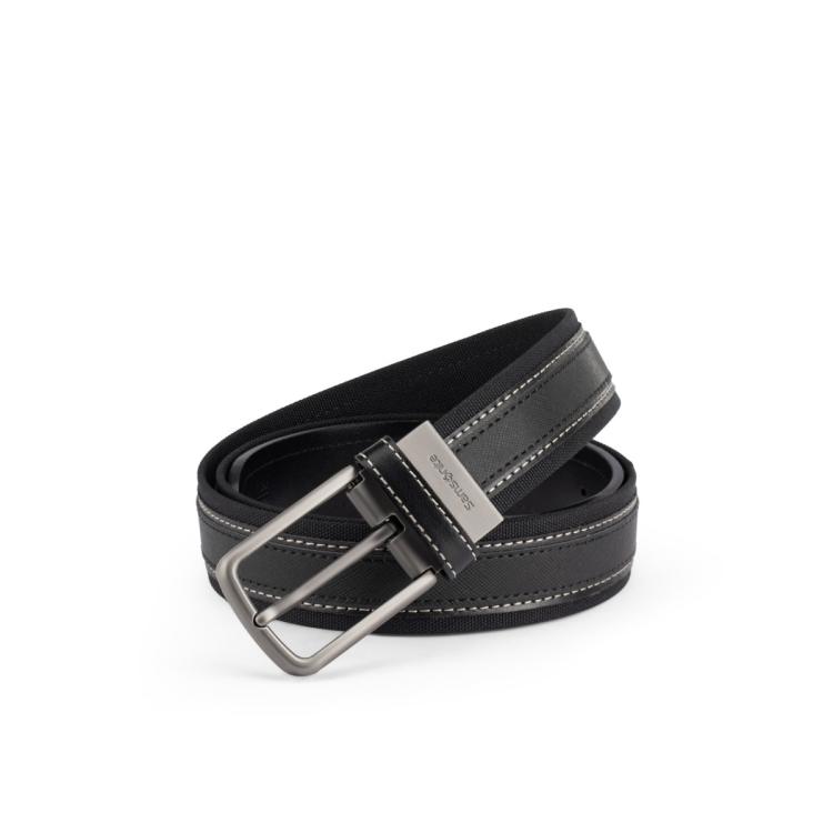 新秀丽 皮带男款针扣腰带时尚商务高级黑色裤带送礼物NQ1