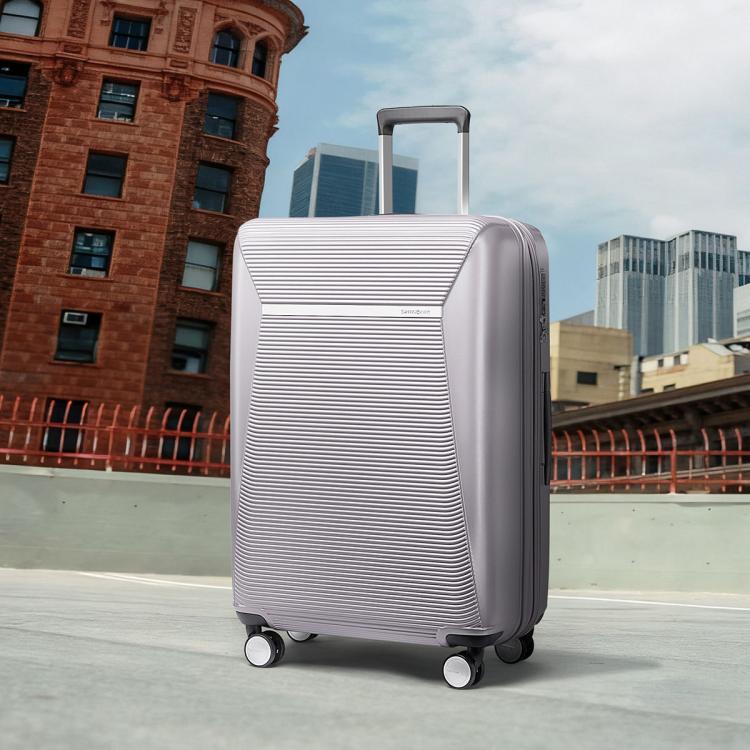 新秀丽 【全尺寸可扩展】复古摩登行李箱飞机轮旅行箱轻盈耐用登机箱 GN7