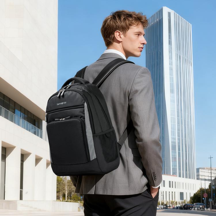 新秀丽 热卖爆款男士大牌双肩包商务电脑包夏季轻便包包TR5