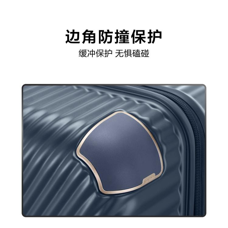 新秀丽 高端斜纹复古行李箱耐磨拉杆箱飞机轮密码锁商务出行旅行箱HG6