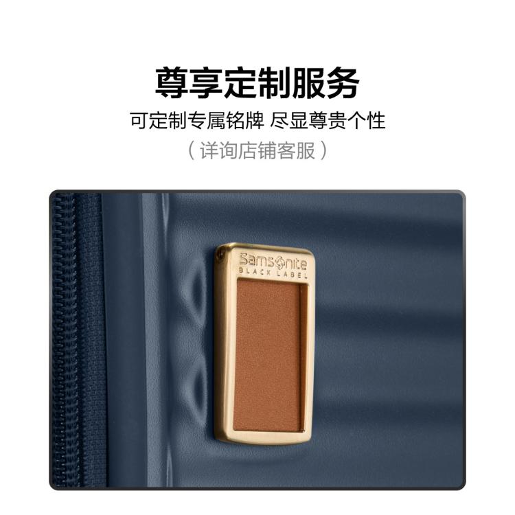 新秀丽 高端斜纹复古行李箱耐磨拉杆箱飞机轮密码锁商务出行旅行箱HG6