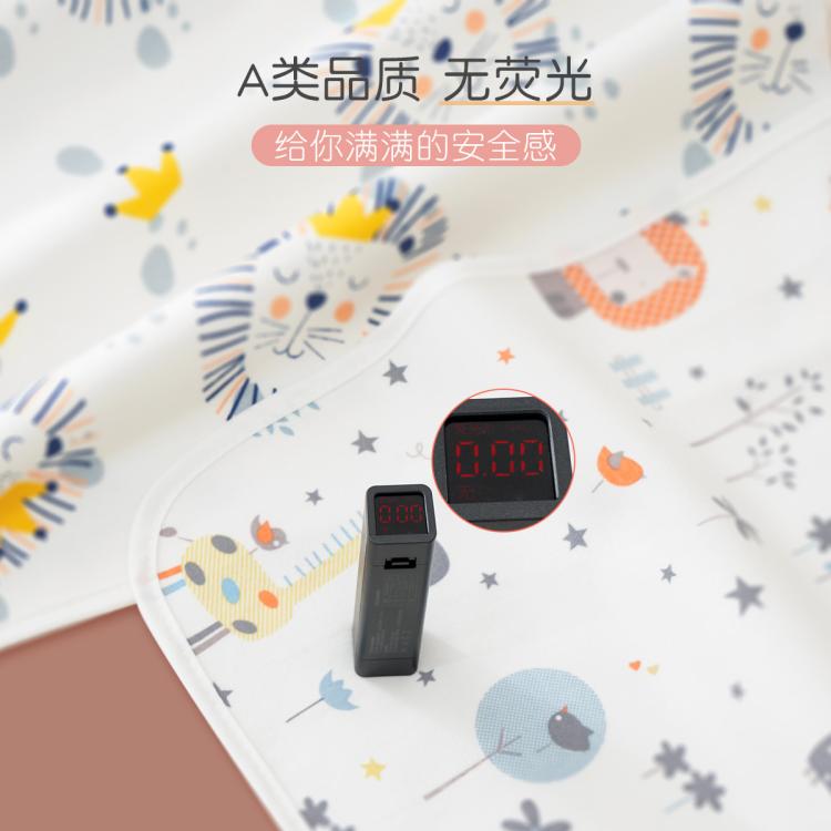 圣贝恩 A类婴儿隔尿垫防水可洗透气水洗月经姨妈大尺寸儿童尿垫四季纯棉