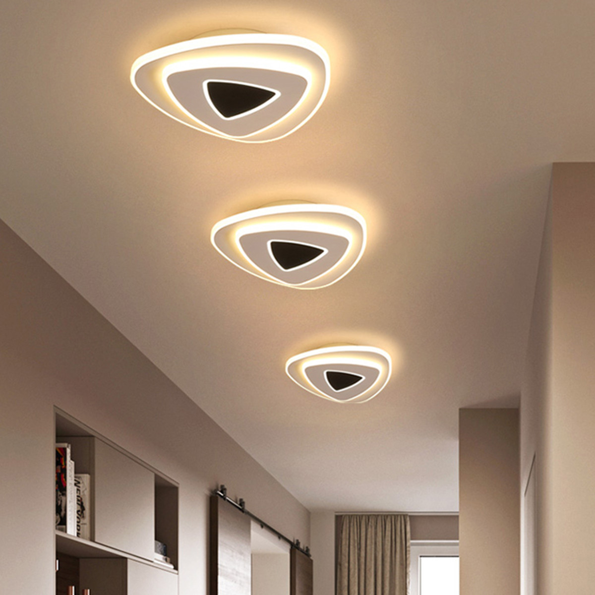 阳台灯led吸顶灯现代简约家用过道灯入户走廊灯玄关灯创意楼梯灯