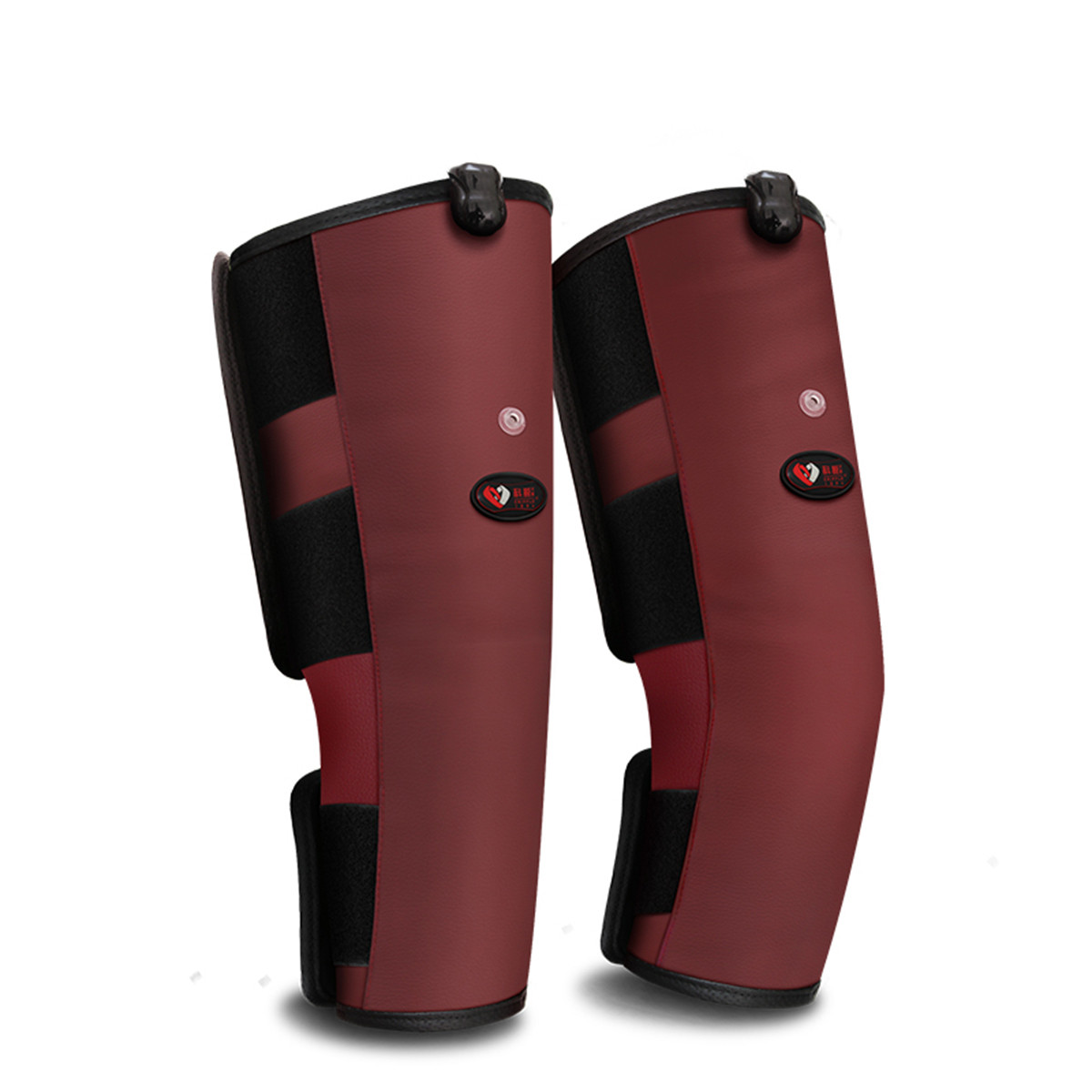 何浩明气压电热发热膝关节按摩理疗仪保暖关节炎老寒腿护膝中老年膝盖