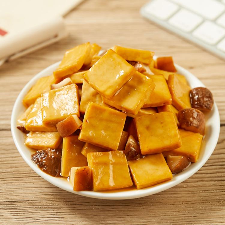良品铺子 【约30袋】香菇豆干(五香味)300g小零食小吃休闲食品独立包装