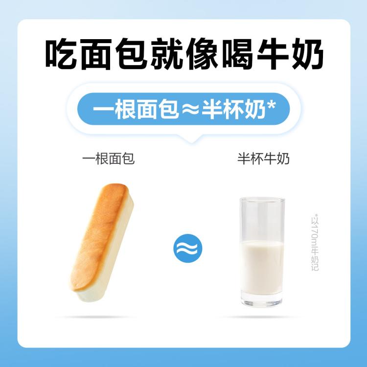 良品铺子 【约13根】牛乳蛋白棒牛乳棒面包营养早餐代餐小面包零食整箱