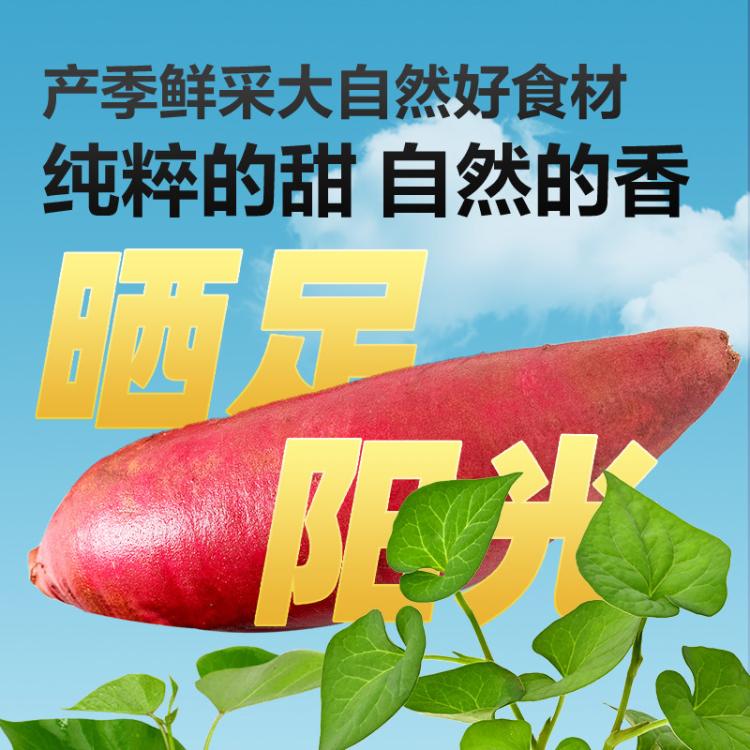 良品铺子 【一斤/独立包装】原蒸红薯干500g无蔗糖零食小吃低脂健康