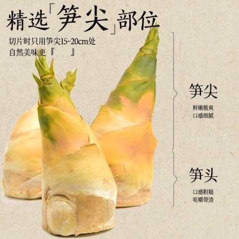 燕之坊 脆嫩笋尖500g笋干货特产糯米嫩笋尖笋丝免泡发干锅下饭菜 图片 2