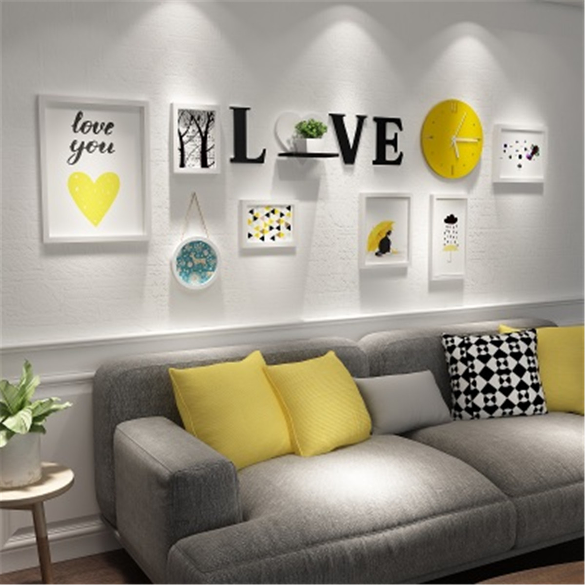 北欧客厅墙面装饰品挂件ins餐厅卧室背景墙壁挂饰房间创意画墙饰