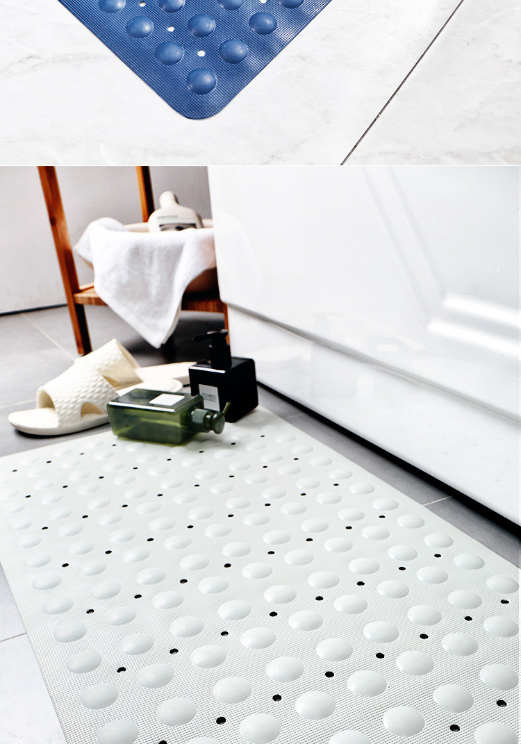 环保橡胶浴室防滑垫卫生间地垫五星级酒店卫浴洗澡淋浴房家用脚垫