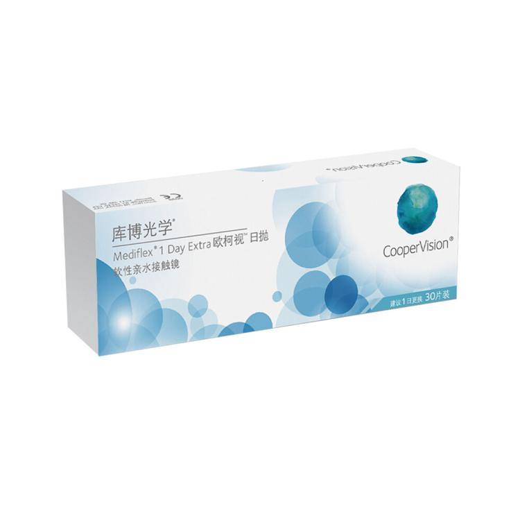 COOPERVISION 库博光学欧柯视30片日抛近视隐形眼镜透明白片