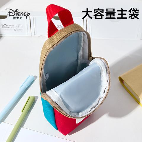 迪士尼 笔袋小学生女儿童笔袋文具袋大容量文具盒笔袋初中学生女铅笔盒 图片 4