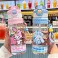 HELLOKITTY [清凉夏季]26新款三丽鸥正版授权大容量儿童水杯学生上学喷雾杯子 图片 4