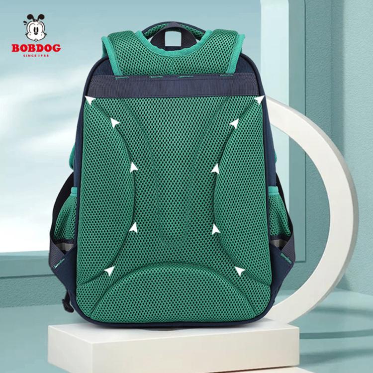 BOBDOG巴布豆 爆款】轻便护脊减负书包小学生男童1-3年级小学生儿童书包37\40cm