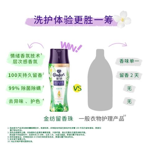 金纺 【国风限定】金纺甄嬛联名留香珠持久留香除螨抑菌清香衣物 图片 8