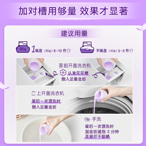 金纺 【超值囤货 持久留香】金纺清香柔软防静电柔顺剂8kg 图片 7