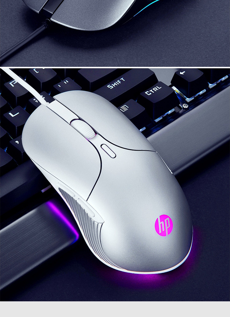 游戏鼠标有线电竞游戏宏鼠标静音笔记本台式电脑鼠标办公外设