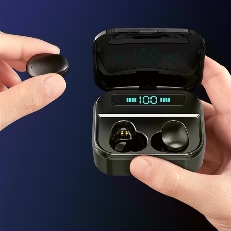 twsx7蓝牙耳机无线led数显运动触摸入耳式适用于苹果华为通用耳机