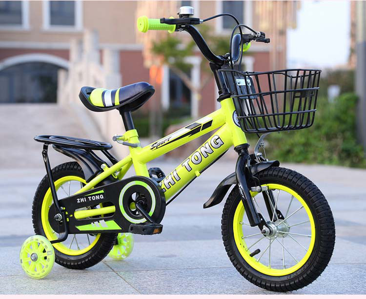 儿童自行车3岁男女宝宝脚踏车2-4-6岁童车12-14-16寸小孩单车