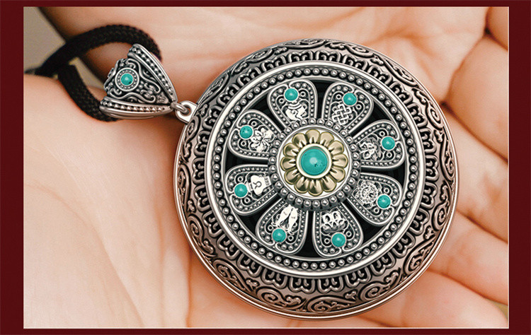 一心念佛机小型佛经佛歌吊坠挂脖蓝牙音响佛音机随身听播经机