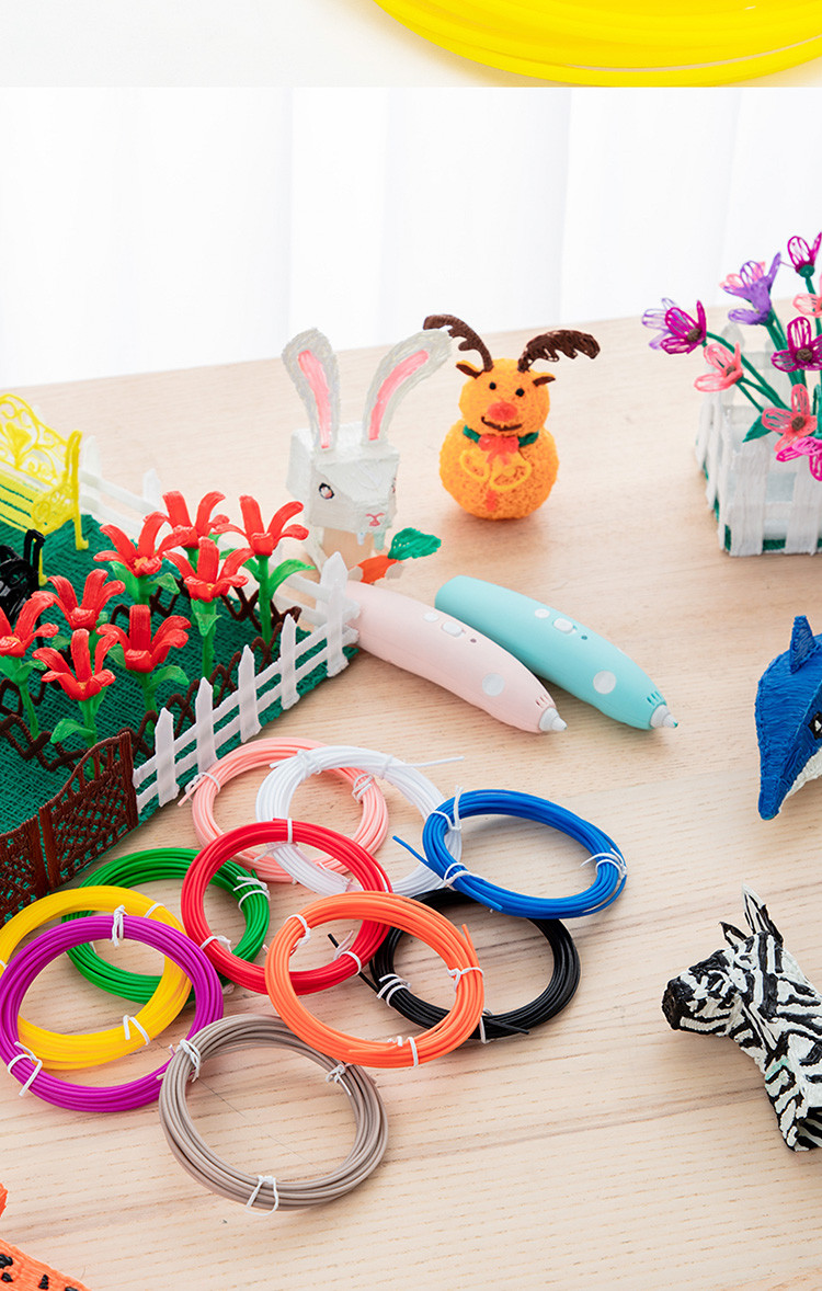 3d打印笔耗材儿童低温立体绘画笔涂鸦画笔材料打印线