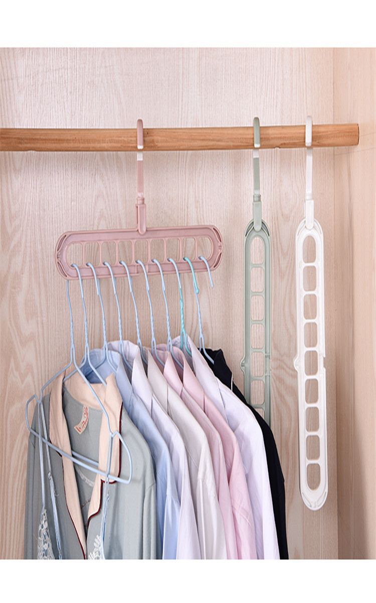 多层衣架子魔术家用衣柜收纳挂衣架衣服挂衣挂衣撑挂架挂钩