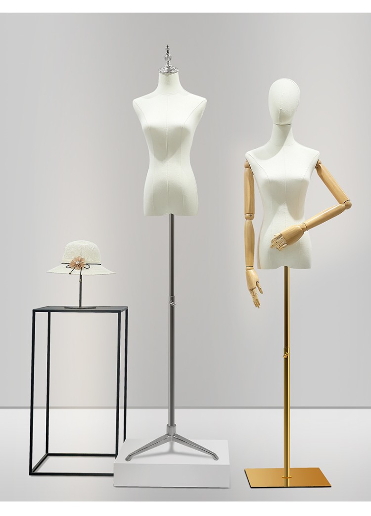 服装店模特道具女半身韩版女装人台婚纱橱窗假人体模特架子展示架