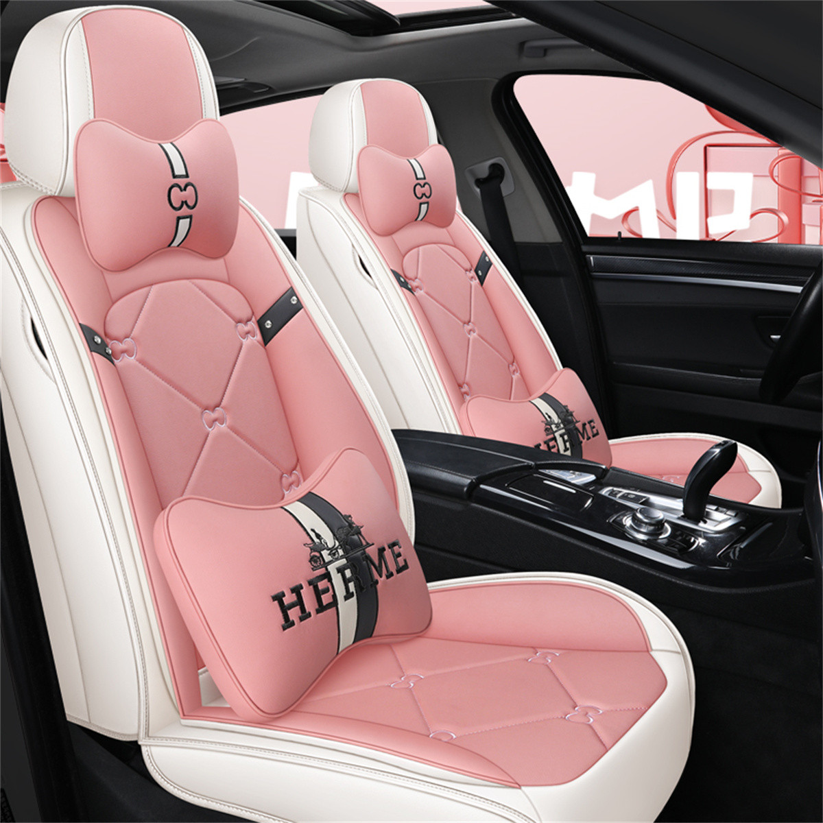 汽车座套全包围坐垫21新款四季通用座垫冬季皮小车座椅套