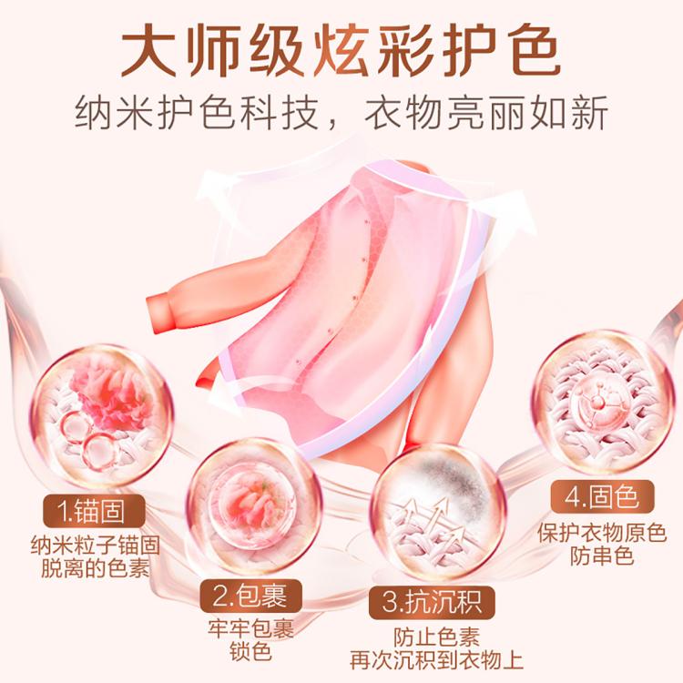 立白 【玫瑰香氛】大师香氛洗衣液玫瑰香持久留香柔顺护衣家用实惠装