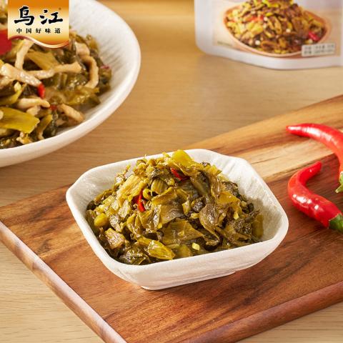 乌江 [20袋]乌江下饭菜30g外婆菜酸菜酸辣海带丝酸辣豇豆组合600g咸菜 图片 8