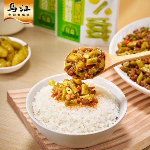 乌江 [20袋]乌江下饭菜30g外婆菜酸菜酸辣海带丝酸辣豇豆组合600g咸菜 图片 7