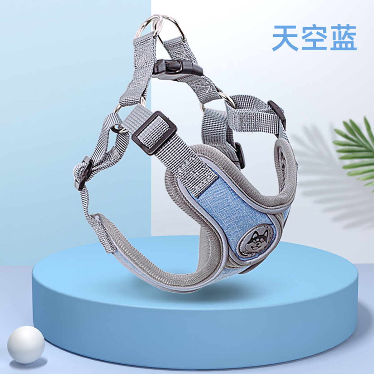 KimPets 【8斤-45斤】狗牵引绳胸背心狗绳猫绳链子胸背带法斗泰迪宠物用品
