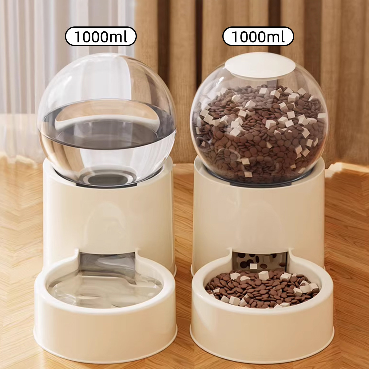贝倍趣 宠物饮水器喂食器不插电自动狗狗喂食饮水机外出不担心储粮桶