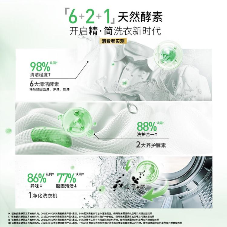 PERSIL 进口洗衣液9大酵素4.4L家庭装99%除菌除螨抑菌强效去污护色