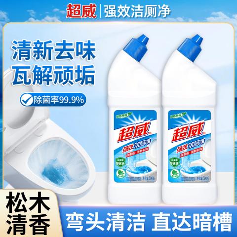 超威 洁厕净强效去垢洁厕精洁厕灵马桶厕所清洁剂洁厕液除菌去异味 图片 1