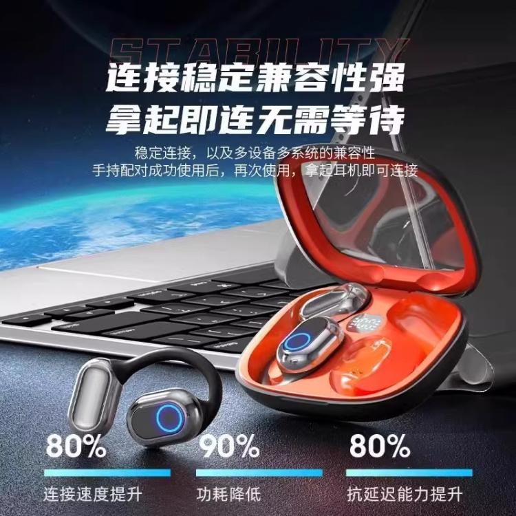 DACOM 柏林之声无线蓝牙耳机2026新款挂耳不入耳开放运动跑步华为苹果用