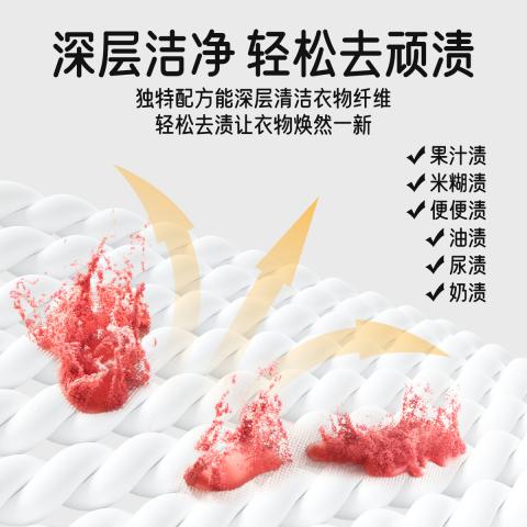 ONEFULL 洗衣皂增白皂儿童宝宝洗衣服清洁皂家用专用超强去污肥皂婴儿皂 图片 5