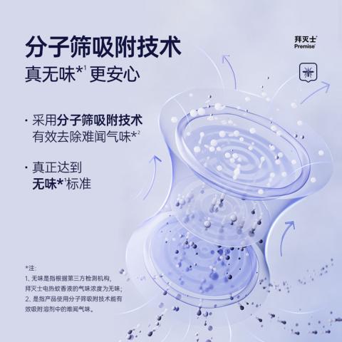 拜灭士 【长效驱蚊 国际标准】拜耳电蚊香液6瓶1器家用驱蚊液防蚊防叮咬 图片 5