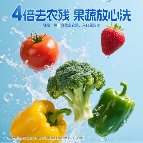 榄菊 【灭幽门螺杆菌】2瓶洗洁精食品级家用不伤手洗碗母婴果蔬清洁剂 图片 6