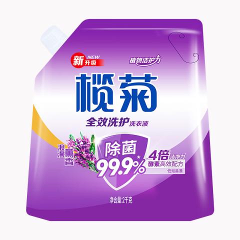 榄菊 【浪漫薰香】洗衣液香水持久留香家用衣物除菌除螨实惠补充袋装 图片 6