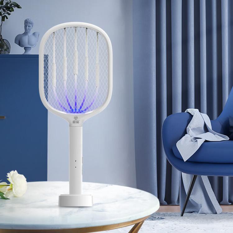 榄菊 电蚊拍充电式家用超强力灭蚊灯二合一诱蚊电蚊子苍蝇驱蚊神器