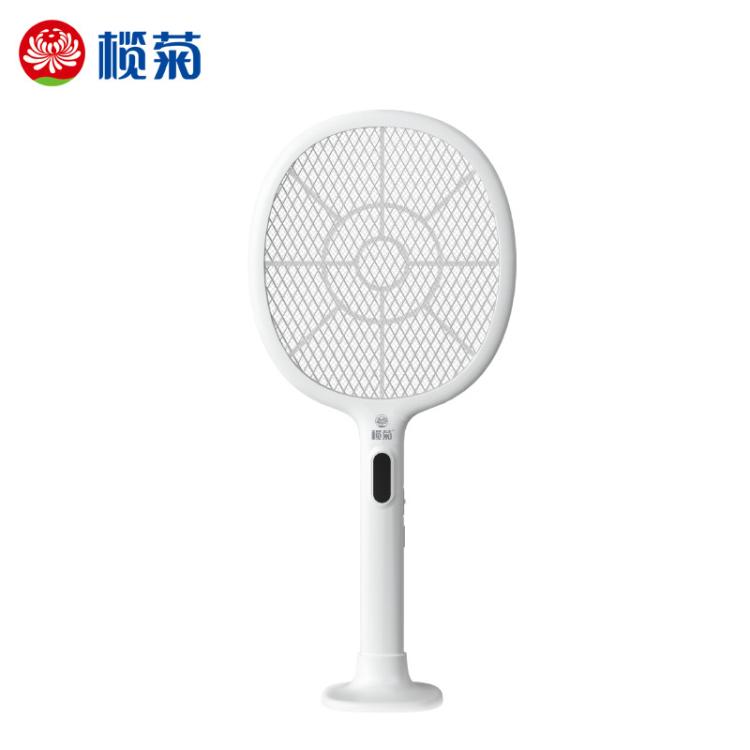 榄菊 【电量显示】电蚊拍充电式家用强力灭蚊灯二合一诱蚊拍神器洗洁精