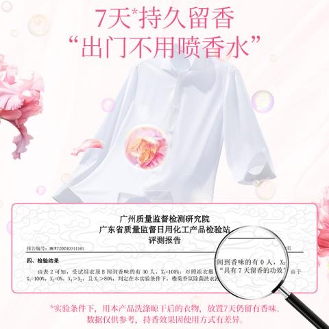 榄菊 【7天持久留香】大师香氛香水级洗衣液母婴可用家用衣物除菌除螨 图片 4