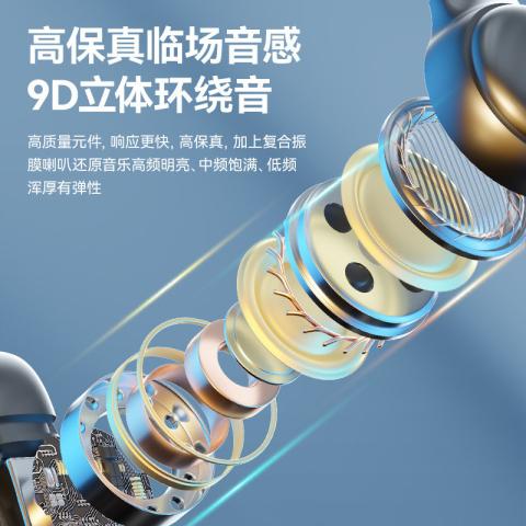 影巨人 云感耳夹式蓝牙耳机真无线挂耳式开放式不入耳舒适佩戴男女运动 图片 4