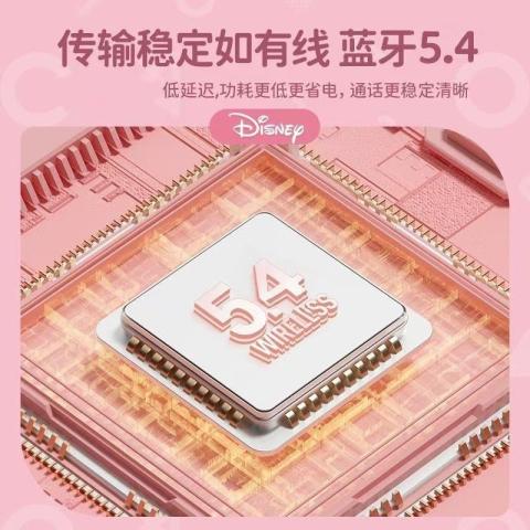 迪士尼 蓝牙耳机男女士专用超长待机不入耳运动无线蓝牙耳机适用华为苹果 图片 6