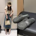俞兆林 拖鞋女生夏季透明水晶简单闪闪平底镂空百搭包头凉拖 图片 1
