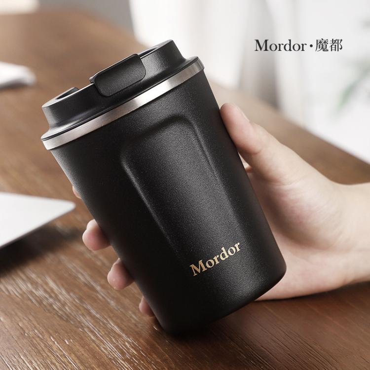 魔都 成人便携咖啡杯车载保温杯316不锈钢水杯高级感礼物随身杯男 图 2