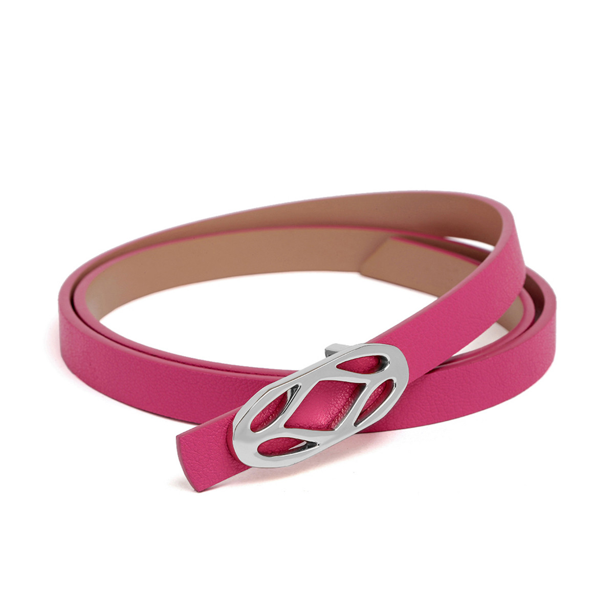 凯撒 女士牛皮甜美时尚百搭纯色腰带裙带女士腰带