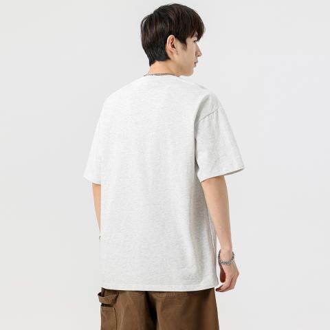 班尼路 【100%棉】热销T恤青少年日常休闲宽松打底上衣潮流运动短袖 图片 3